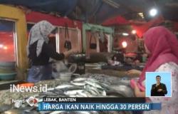 Cuaca Buruk, Harga Ikan di Banten Melonjak