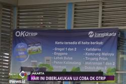 Uji Coba Ok Otrip Libatkan 16 Angkutan Umum