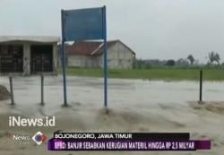 Banjir di Bojonegoro, Ribuan Hektare Pertanian Gagal Panen