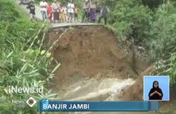 Sungai Beringin Meluap, 3 Desa di Jambi Terisolir akibat