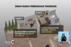 Gambaran Rumah Korban Pembunuhan 1 Keluarga di Tangerang