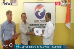 DPD Partai Perindo di Daerah Lolos Vertifikasi Faktual