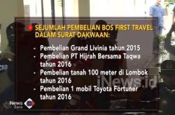 JPU Ungkap Bos First Travel Terima Gaji Rp1 Miliar per Bulan