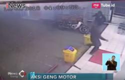 Geng Motor Bikin Keributan, Minimarket di Tasikmalaya Hancur