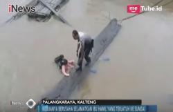 Video Heroik Polisi Selamatkan Ibu Hamil Jatuh ke Sungai Viral di Medsos
