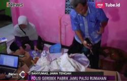 Dibantu Polisi, BBPOM Ungkap Pabrik Jamu Palsu Berbahaya