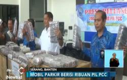  Terparkir Seharian, Petugas Temukan Ribuan Pil PCC di Mobil