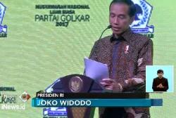 Presiden Jokowi Minta Golkar Jaga Soliditas