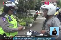 Belum Bayar Pajak, Petugas Gabungan Jaring Ratusan Pengendara