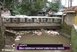 Sampah di Kali Grogol, Penyebab Pondok Labu Langganan Banjir