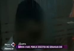 Buron 4 Hari, Pengelola Diskotek MG Serahkan Diri
