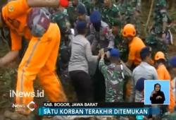 Korban Longsor Terakhir di Cijeruk Ditemukan Terhimpit Batu