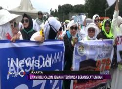 Jemaah Umrah Korban Penipuan Unjuk Rasa di Depan Istana