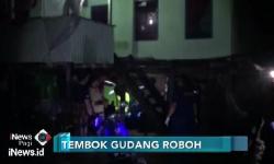 Tembok Gudang Ambruk, 3 Orang Luka dan 1 Tewas  