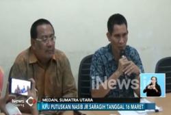 KPU Tentukan Nasib JR Saragih di Pilgub Sumut 16 Maret