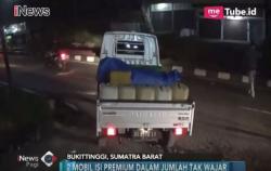 Aparat Gabungan Tangkap Penimbun Bensin di Bukittinggi