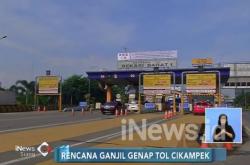 Sistem Ganjil Genap Tol Cikampek-Bekasi Timur Mulai 12 Maret