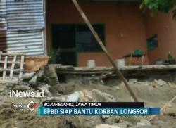 7 Kecamatan Rawan Terdampak Longsor Tebing Sungai Bengawan Solo