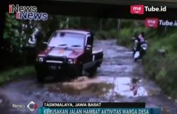 Jalan Rusak Parah, Pemkab Tasikmalaya Berdalih Minim Biaya