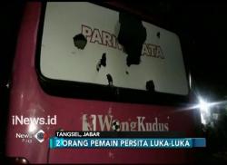 Bus Persita Dilempari Batu, Pemain dan Pengurus Klub Luka