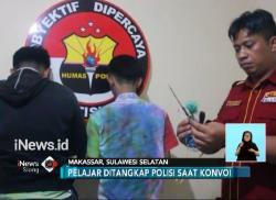 UNBK Selesai, Siswa SMA Konvoi dan Kedapatan Bawa Senjata Tajam