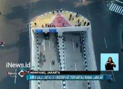 Uji Coba Underpass Mampang-Kuningan Dimulai, Begini Situasinya