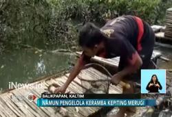 Tumpahan Minyak di Balikpapan Juga Rugikan Petani Keramba Kepiting