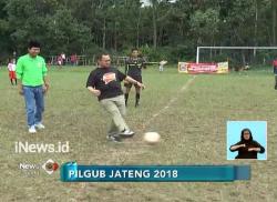 Ganjar Deklarasi di Klaten, Sudirman Said Buka Turnamen Sepak Bola