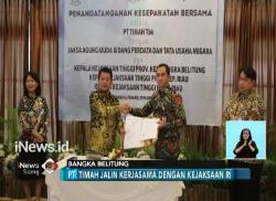Jamdatun dan 3 Kejaksaan Tinggi Teken MoU dengan PT Timah