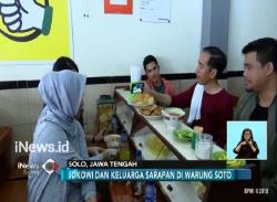 Libur Paskah, Jokowi Jogging dan Ngevlog di Solo