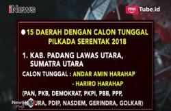 Ini 15 Calon Tunggal Melawan Kotang Kosong di Pilkada 2018