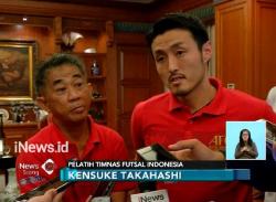 Taken Kontrak, Kensuke Takahashi Latih Timnas Futsal Indonesia