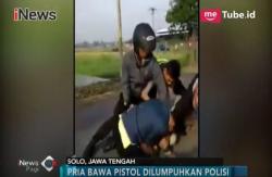 Ngamuk Bawa Pistol, Polisi Amankan Seorang Pria di Solo