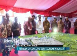Diresmikan, Presiden Dukung Pembangunan JIIPE di Gresik