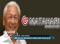 Polisi Selidiki Tewasnya Pemilik Taman Wisata Matahari Hari Darmawan