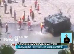 Angkut Anak-Anak TK dan PAUD, Tank Jenis M113 Tenggelam di Sungai