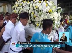 Jelang Kremasi, Putra Hari Darmawan Ucapkan Selamat Tinggal