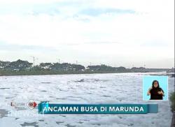 Warga Marunda Ngeluh, Limbah di Kanal Banjir Timur Berbau
