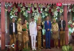 Jadi Kejutan, Jokowi-Iriana Hadiri Pernikahan Ajudan