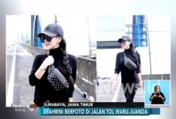 Pemotretan di Bahu Tol, Artis Syahrini Bakal Diproses Hukum