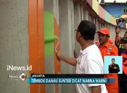 Diperindah, DKI Cat Warna-Warni Kampung di Kawasan Sunter