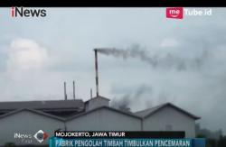 Pabrik Pengolah Limbah Diduga Rusak Air Tanah di Mojokerto