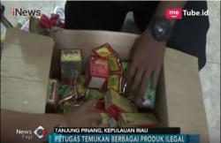 BPOM Sita 13 Dus Barang Ilegal Buatan China dan Malaysia