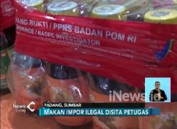 Petugas BPOM Padang Sita Produk Susu dan Kosmetik Ilegal
