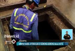 Gorong-Gorong di Depan Balai Kota Telah Bersih dari Sampah Kabel