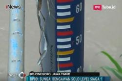 Sempat Turun, Sungai Bengawan Solo di Tuban Kembali Naik