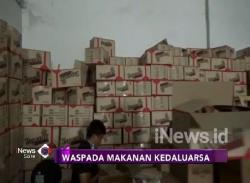 Polisi Gerebek Gudang Makanan Kadaluarsa