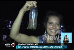 Ribuan Orang Tumpah Ruah Ramaikan Proses Bau Nyale