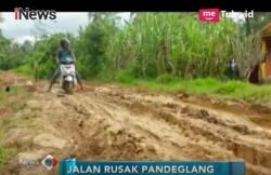 Infrastruktur Buruk, Warga Desa di Pandeglang Nyaris Terisolasi