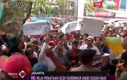 PKL Tanah Abang Bela Anies terhadap Ombudsman